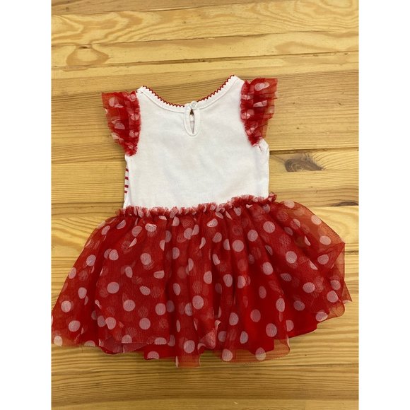 Disney Baby Minnie Mouse Red/White Dress, Size 0-3m, NWOT - Picture 3 of 9